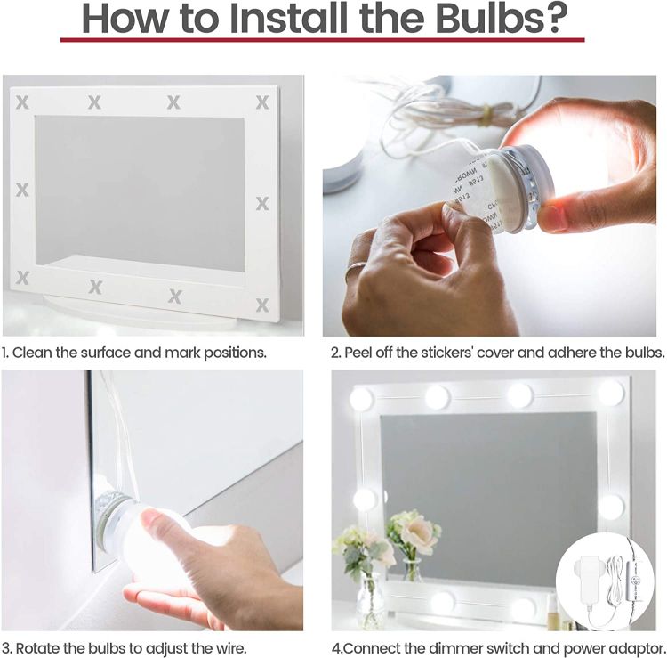 bulbs for mirror