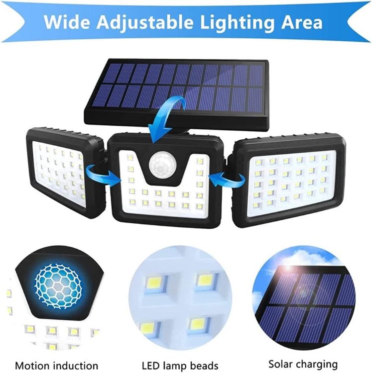 led solar motion sensor lights