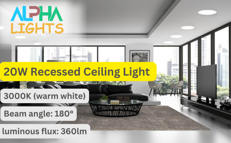 recessed ceiling light square