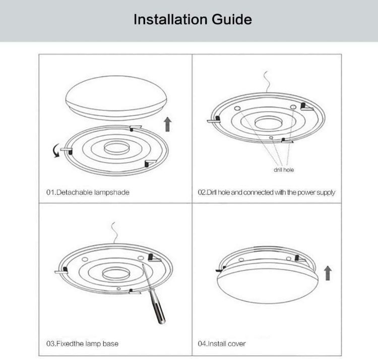  waterproof bathroom ceiling lights