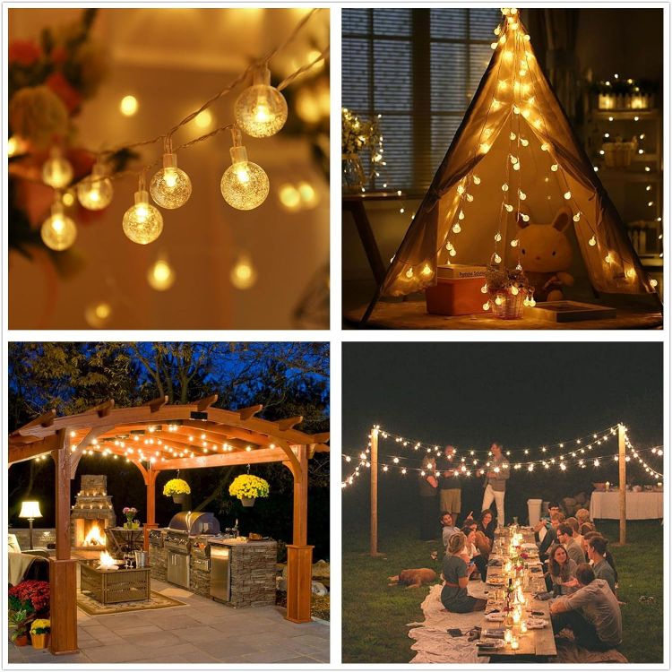 Picture of Fairy Lights, 3m 20 LED Globe String Lights with Remote, USB Fairy Lights for Bedroom, Indoor Outdoor Christmas Lights