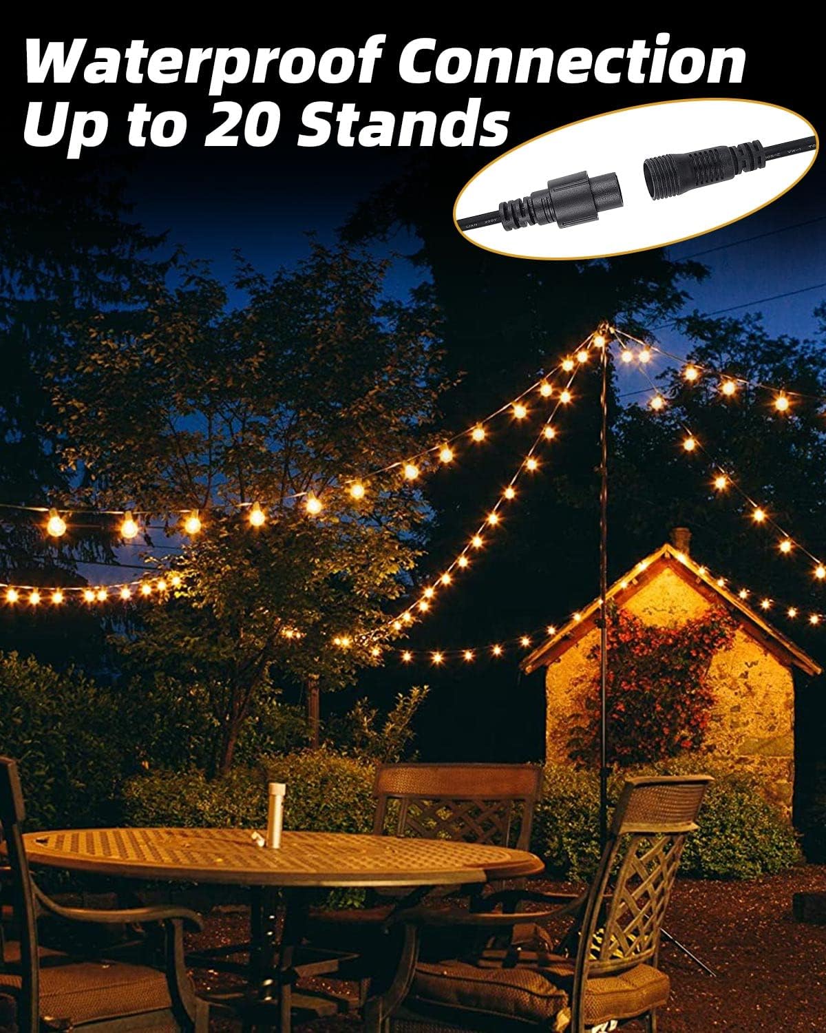 festoon lights outdoor