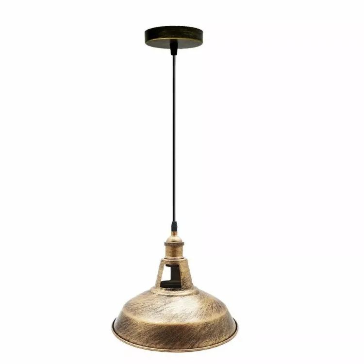 Picture of Metal Pendant Lamp Shade Vintage Hanging Fixture for Ceiling Lighting 