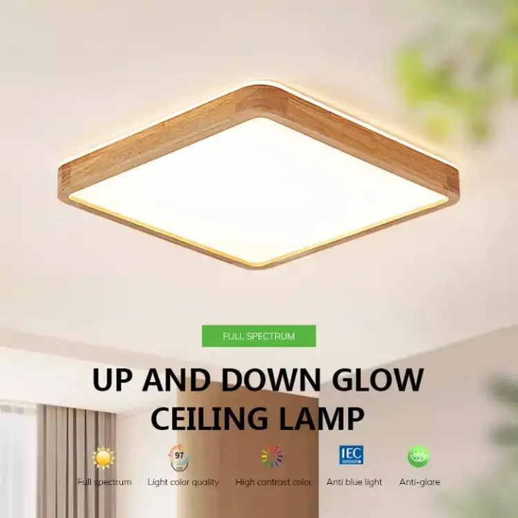 Picture of LED Ceiling Light, 36W Daylight White 6500K, 3240LM Bright Indoor Ceiling Lights for Bedroom, Kitchen, Hallway, Outside Porch and More