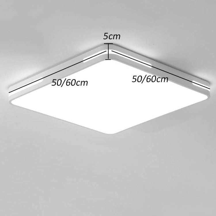 Picture of 36W Modern LED Ceiling Light Square Panel Down Lights Bathroom Kitchen Bedroom Light