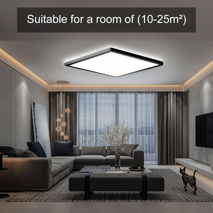 Picture of 40W Super Thin LED Ceiling Light, IP44 Waterproof, Bathroom Ceiling Light, Cool White