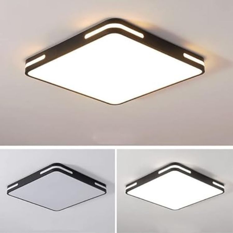 Picture of Modern LED Ceiling Light Square Panel Down Lights Bathroom Living Room Wall Lamp