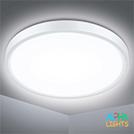  24W 9 Inch LED Ceiling Lights, Cool White [-£3.00]