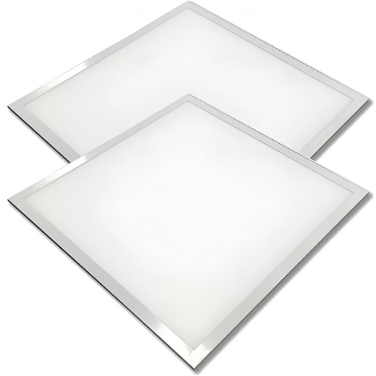 Picture of 2-Pack 48W LED Panel Lights 600x600mm - High-Efficiency, Bright Cool White 6500K Lighting, Ideal for Commercial and Residential Spaces