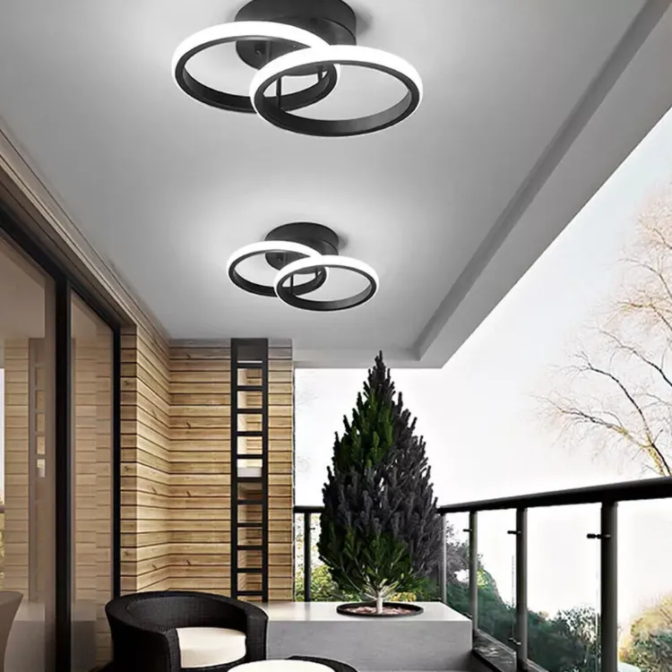 Picture of New LED 3-Color Dimmable Ceiling Light for Bedroom & Living Room – Modern UK Design