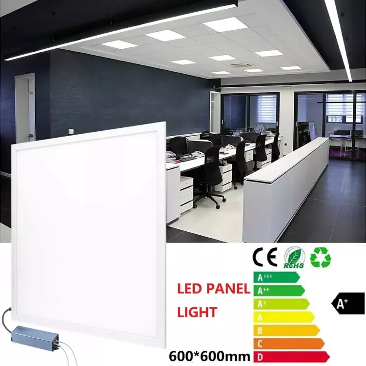 Picture of 48W LED Panel Light 600x600mm, Cool White 6500K with Waterproof Driver for Garages