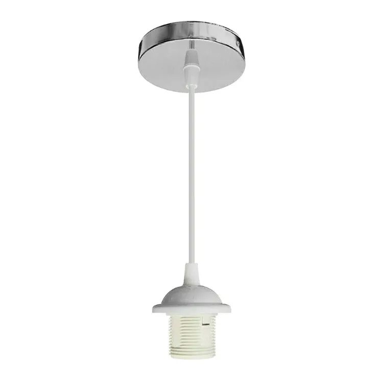 Picture of Pendant Light Fitting Set - Ceiling Rose, E27 Holders, Hanging Suspension Lighting Kit