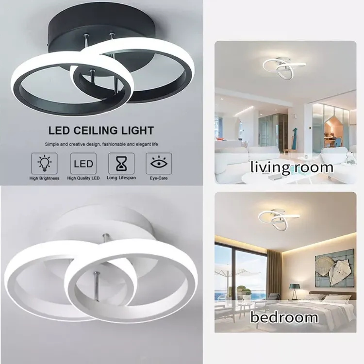 Picture of Modern LED Pendant Ceiling Light - Stylish Chandelier for Living Room & Bedroom