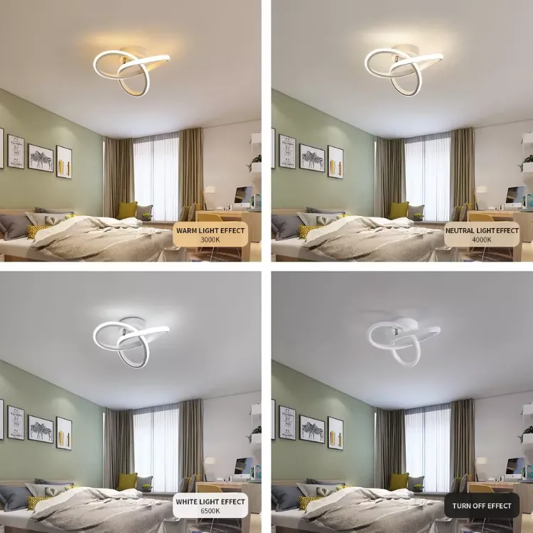 Picture of Modern LED Pendant Ceiling Light - Stylish Chandelier for Living Room & Bedroom