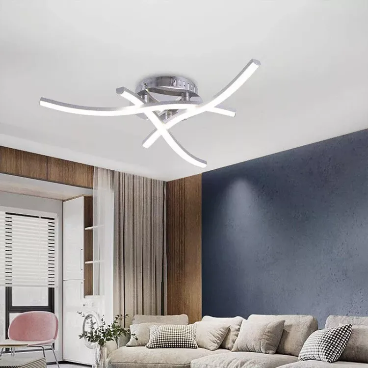 Picture of Modern Chic LED Pendant Ceiling Light, Stylish Chandelier for Living Rooms & Bedrooms