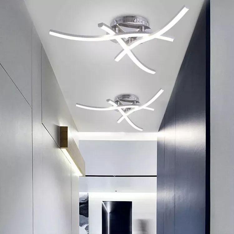 Picture of Modern Chic LED Pendant Ceiling Light, Stylish Chandelier for Living Rooms & Bedrooms