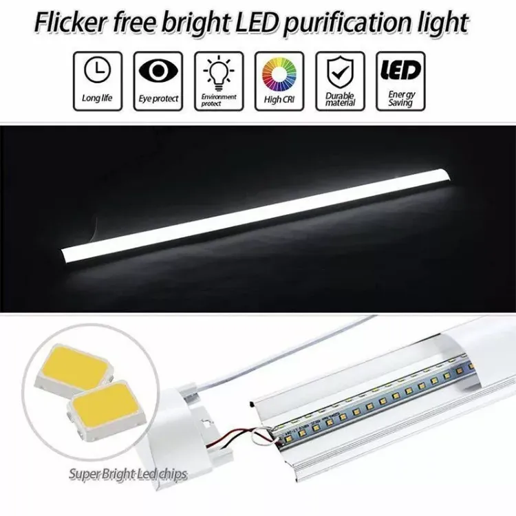 Picture of 4FT LED Batten Tube Light – Perfect for Offices, Shops, and Garages – Daylight Bright Ceiling Lighting