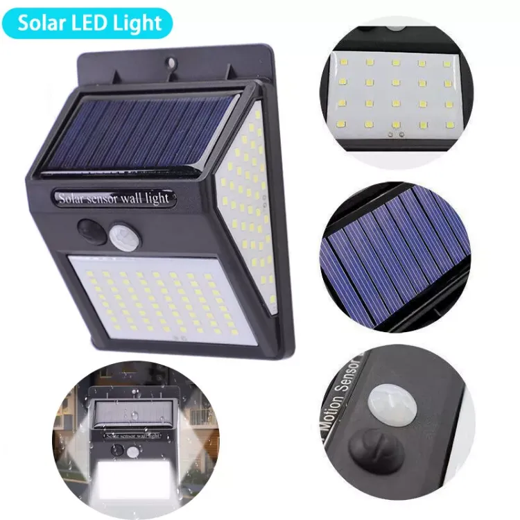 Picture of 1/2/4 Solar Power PIR Motion Sensor Wall Lights LED Outdoor Garden Security Lamp