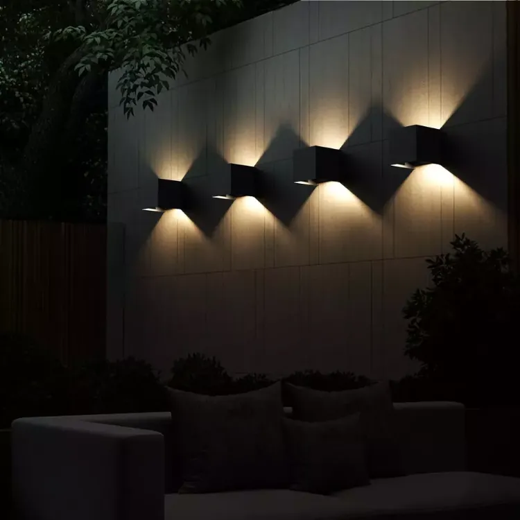 Picture of 12W Waterproof LED Wall Lights Up/Down Modern Sconce Outdoor/Indoor Lamp IP65 UK