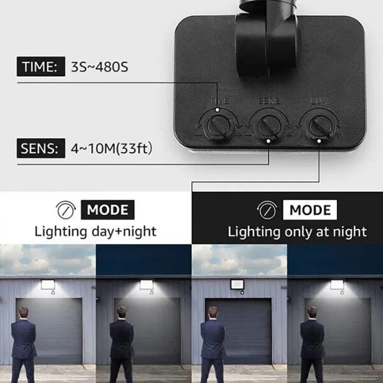 Picture of 10W LED Outdoor Floodlight with PIR Motion Sensor – Security Light IP66 Waterproof