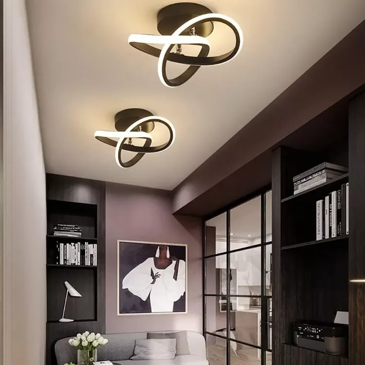 Picture of LED Lamp Ceiling Light Modern Chandelier Living Room Bedroom Dimmable Lights