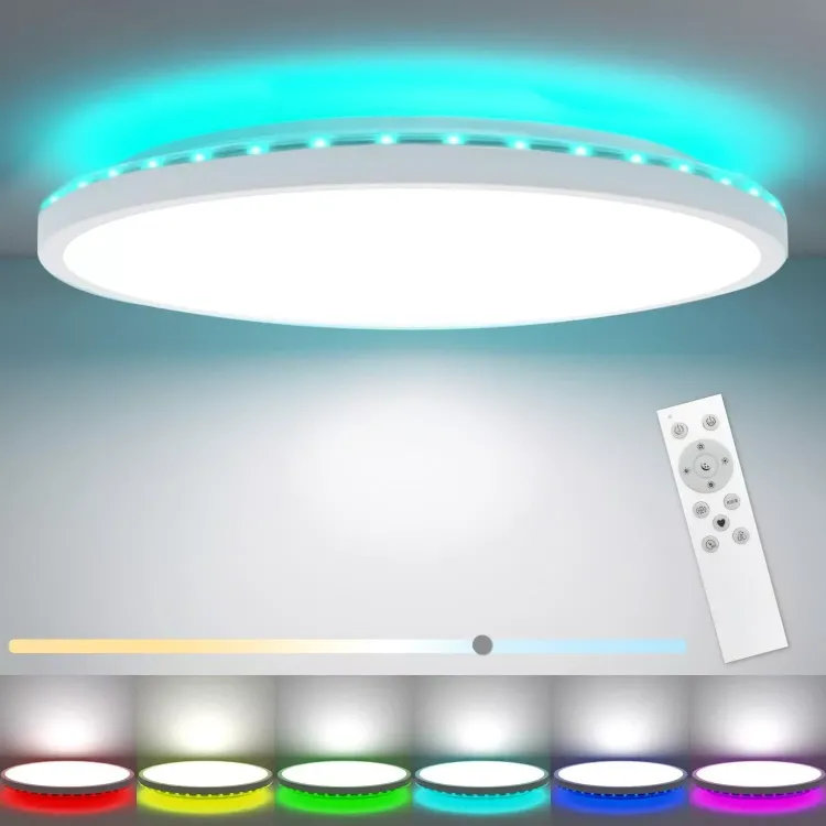 Picture of LED Round Ceiling Panel Light, Downlight for Bathroom, Kitchen & Living Room