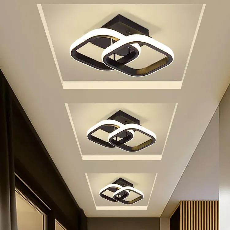 Picture of Modern Lamp LED Ceiling Light Chandelier Lights Living Room Bedroom Dining Room