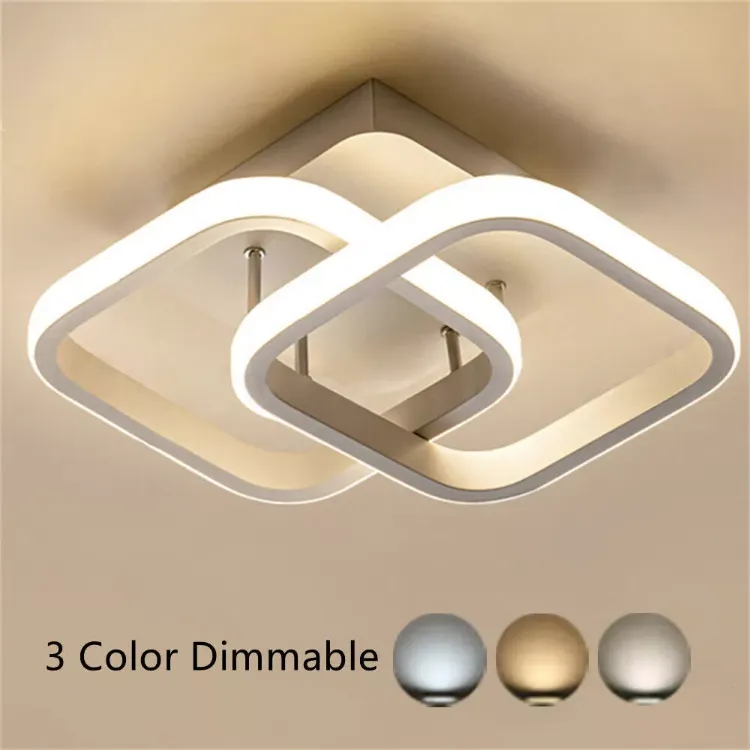 Picture of 3 Color Dimmable Bedroom Light LED Ceiling Lights For Living Room Bedroom UK