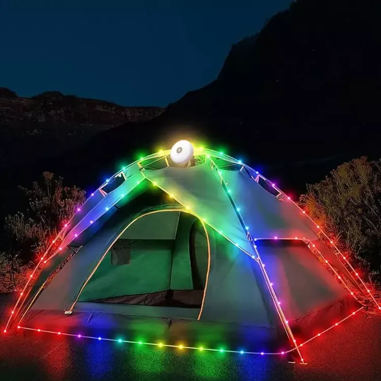 Picture of 10M Camping String Lights Outdoor Waterproof Portable Stowable LED String Light