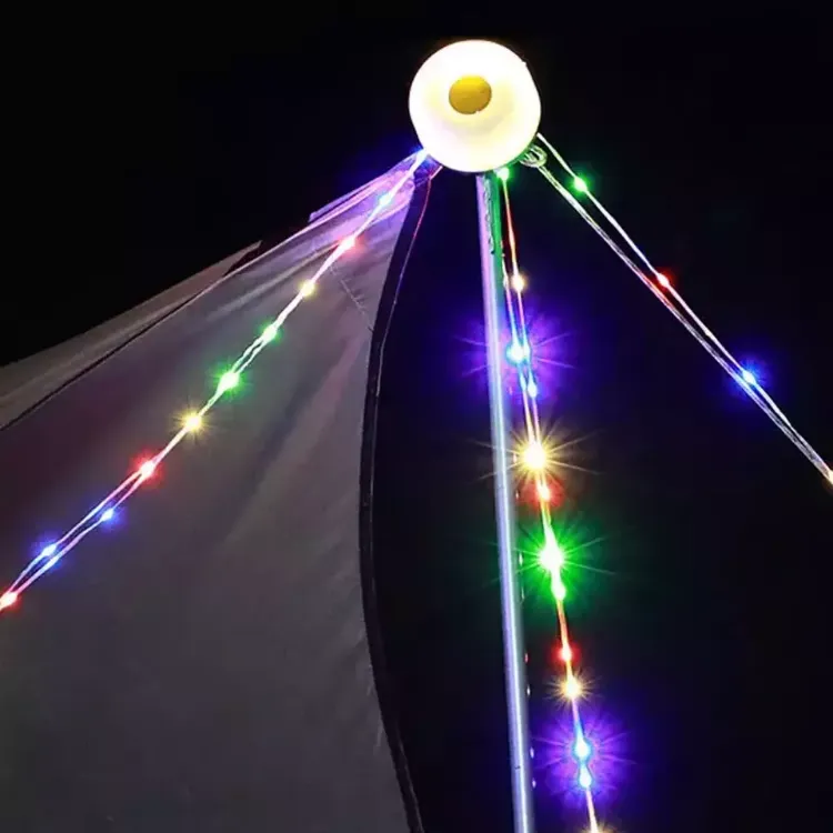 Picture of 10M Camping String Lights Outdoor Waterproof Portable Stowable LED String Light