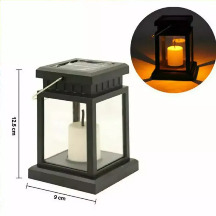 Picture of 3x Waterproof LED Solar Powered Hanging Lantern Light Outdoor Garden Table Lamp