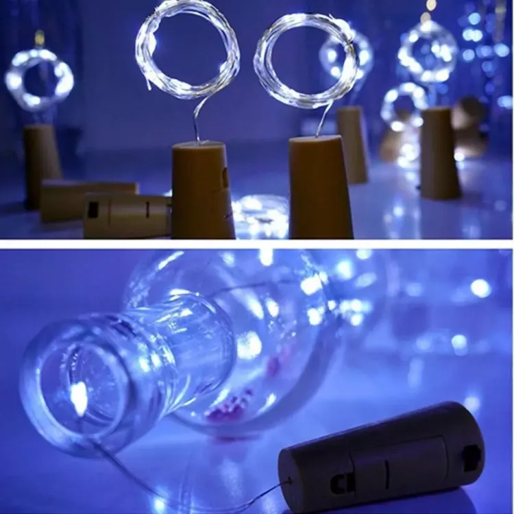 Picture of BUY 6 GET 6 — Bottle String Light Battery Cork Shaped atmosphere light 20 Led 2M