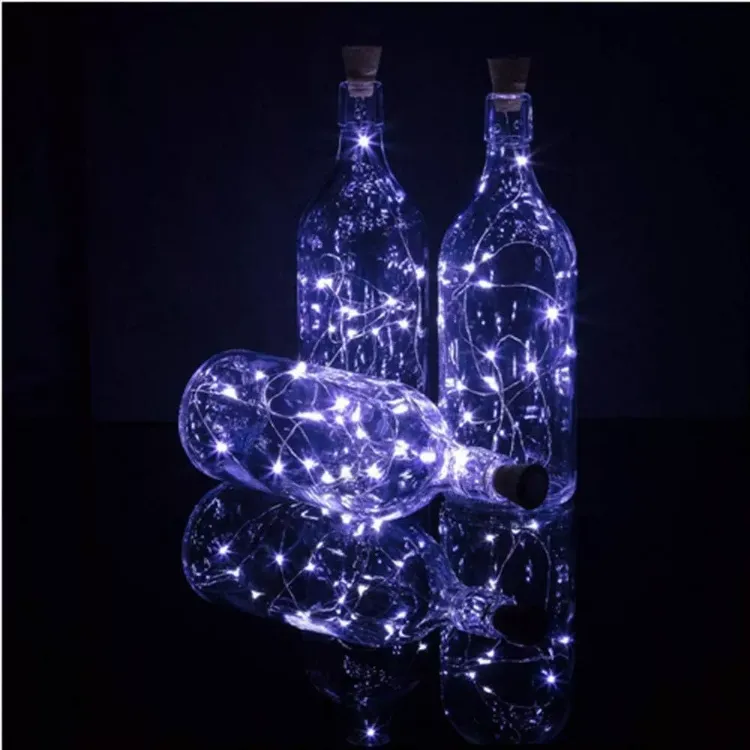 Picture of BUY 6 GET 6 — Bottle String Light Battery Cork Shaped atmosphere light 20 Led 2M