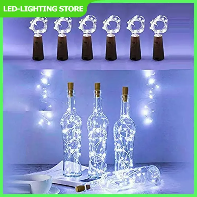 Picture of BUY 6 GET 6 — Bottle String Light Battery Cork Shaped atmosphere light 20 Led 2M