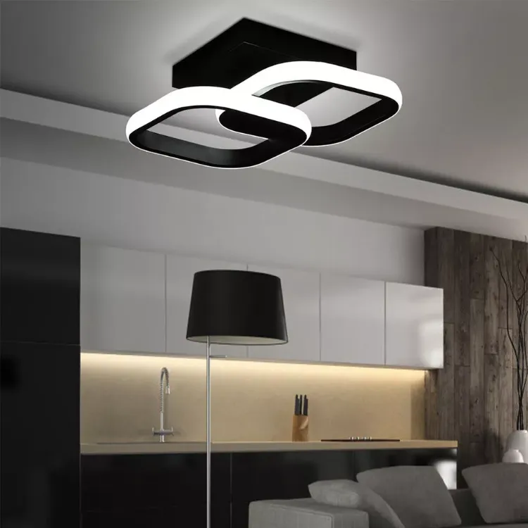 Picture of LED Lamp Chic Ceiling Light Modern Chandelier Living Room Bedroom Kitchen Lights