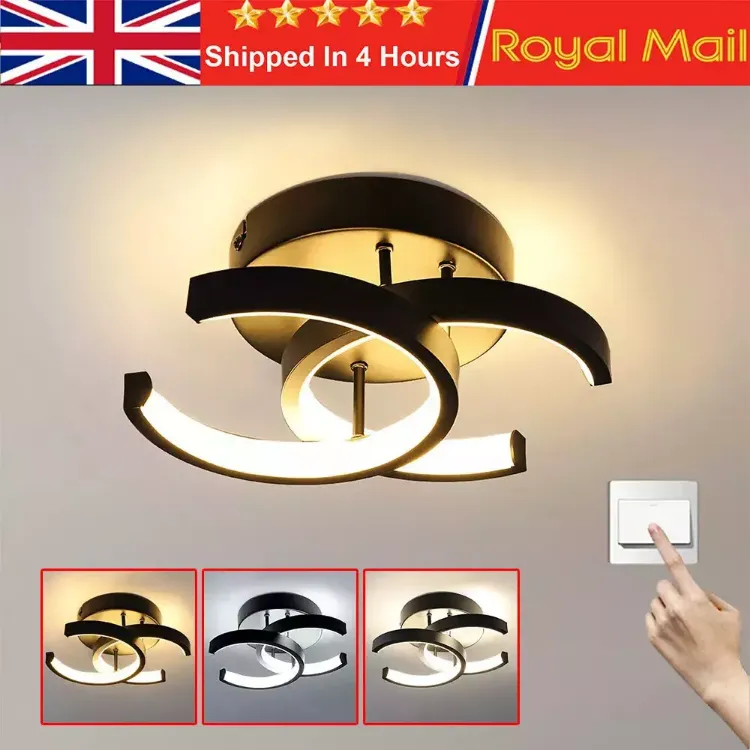 Picture of LED Lamp Chic Ceiling Light Modern Chandelier Living Room Bedroom Kitchen Lights