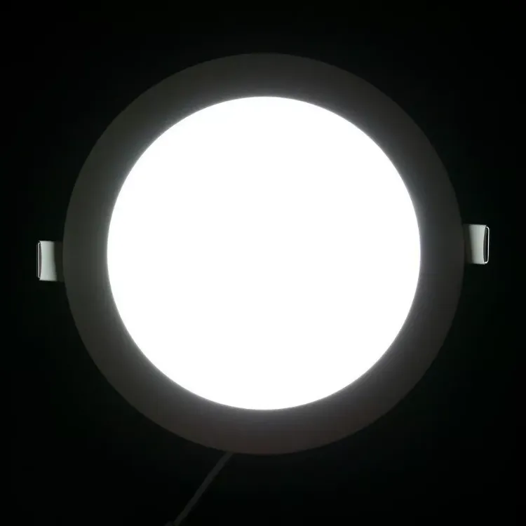 Picture of 18W LED Round Recessed Ceiling Flat Panel Down Light Ultra slim Cool White