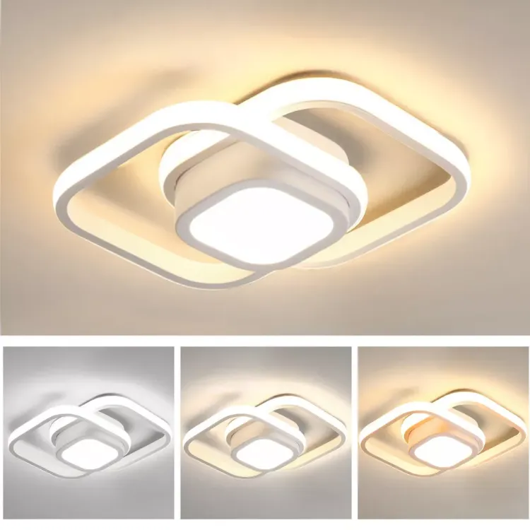 Picture of Dimmable Modern LED Ceiling Light Living Room Bedroom Chandelier Pendant Light