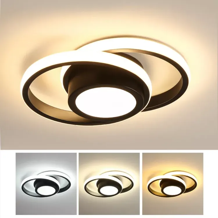 Picture of Dimmable Modern LED Ceiling Light Living Room Bedroom Chandelier Pendant Light