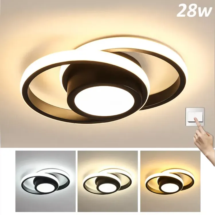 Picture of Dimmable Modern LED Ceiling Light Living Room Bedroom Chandelier Pendant Light