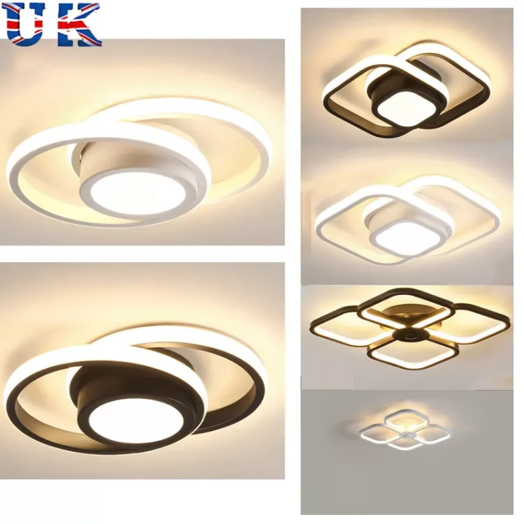 Picture of Dimmable Modern LED Ceiling Light Living Room Bedroom Chandelier Pendant Light