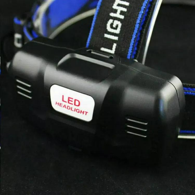 Picture of T6 Headlamp Rechargeable 350000LM LED Zoom Headlight Head Torch USB Line