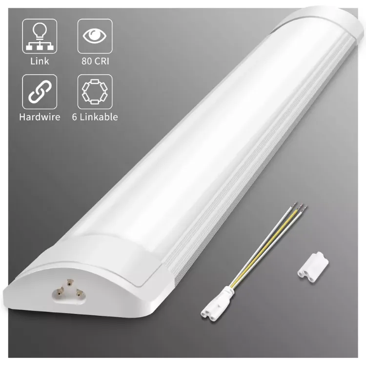 Picture of LED Batten Light 6500K Daylight Fluorescent Strip Light Slim Fitting Garage Lamp