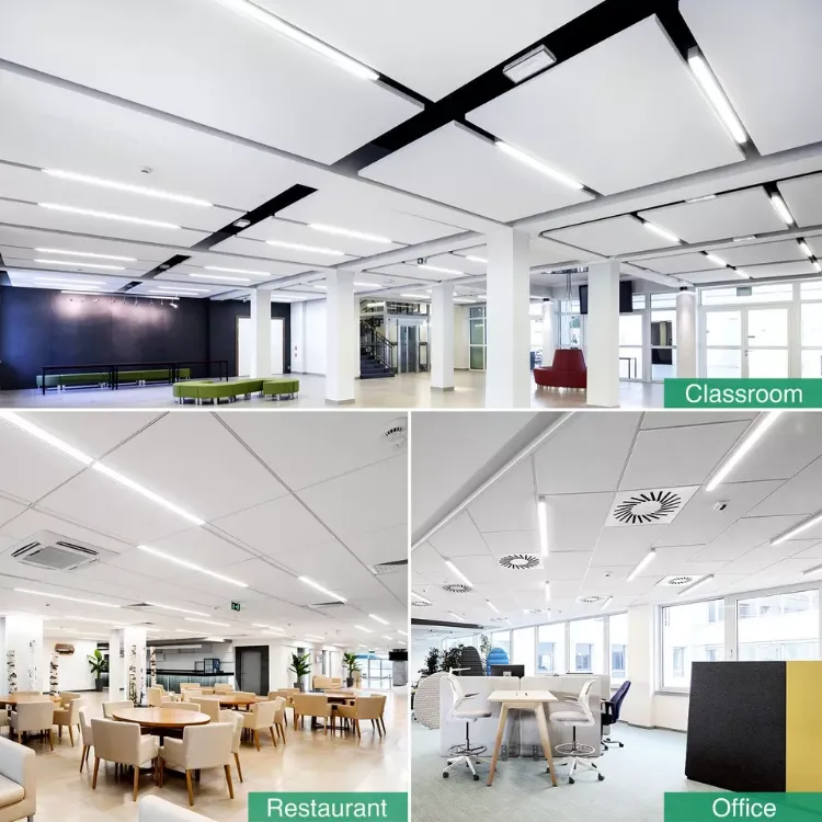 Picture of LED Lights Batten Tube Light Natural White Office Shop Garage Ceiling Lamp