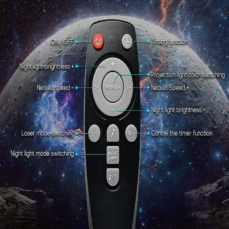 Picture of Astronaut Galaxy Projector Starry Star Sky Night Light Nebula Remote Projection