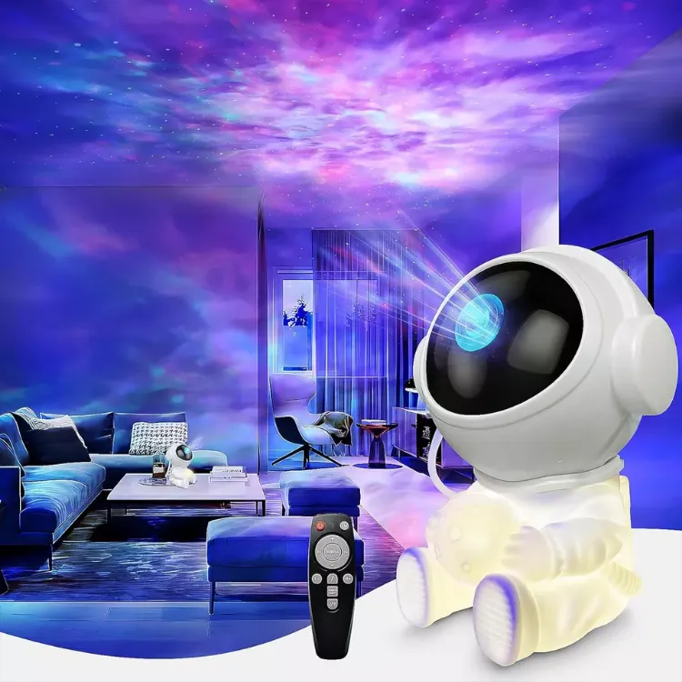 Picture of Astronaut Galaxy Projector Starry Star Sky Night Light Nebula Remote Projection