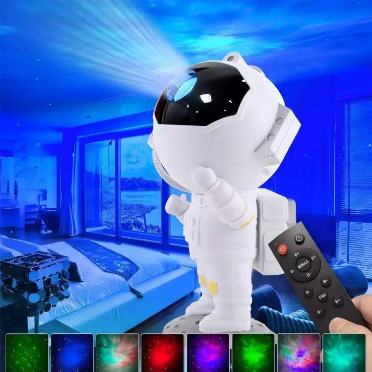 Picture of Astronaut Galaxy Projector Starry Star Sky Night Light Nebula Remote Projection