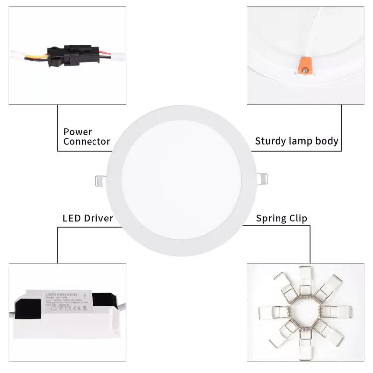 Picture of Ultra-Thin LED Cold Light Recessed Ceiling Light Flat Panel Downlight Spotlight