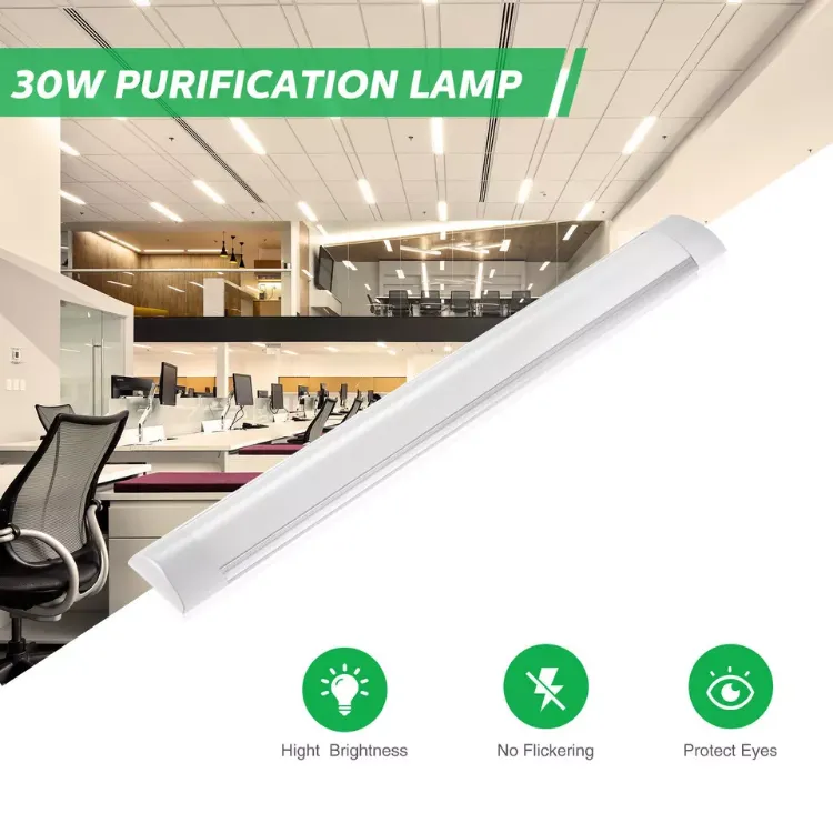 Picture of 3FT New LED Slat Light 6500K Fluorescent, Tube Light Slim, Office Area Light