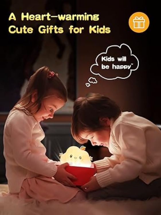 Picture of One Fire Cute Night Light for Kids, Cloud Shape Baby Night Light with 16 Colors & Remote